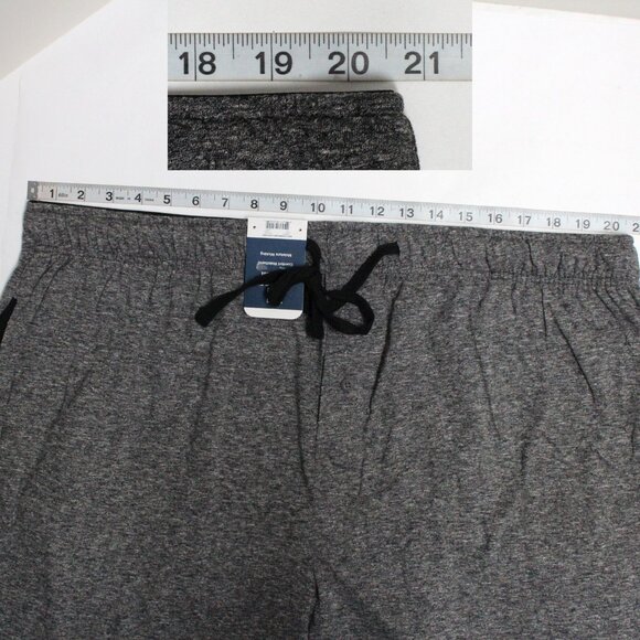 George Men's Charcoal Heather 2 XL Comfort Waistband Moisture Wicking Sleep Pant - Picture 5 of 11